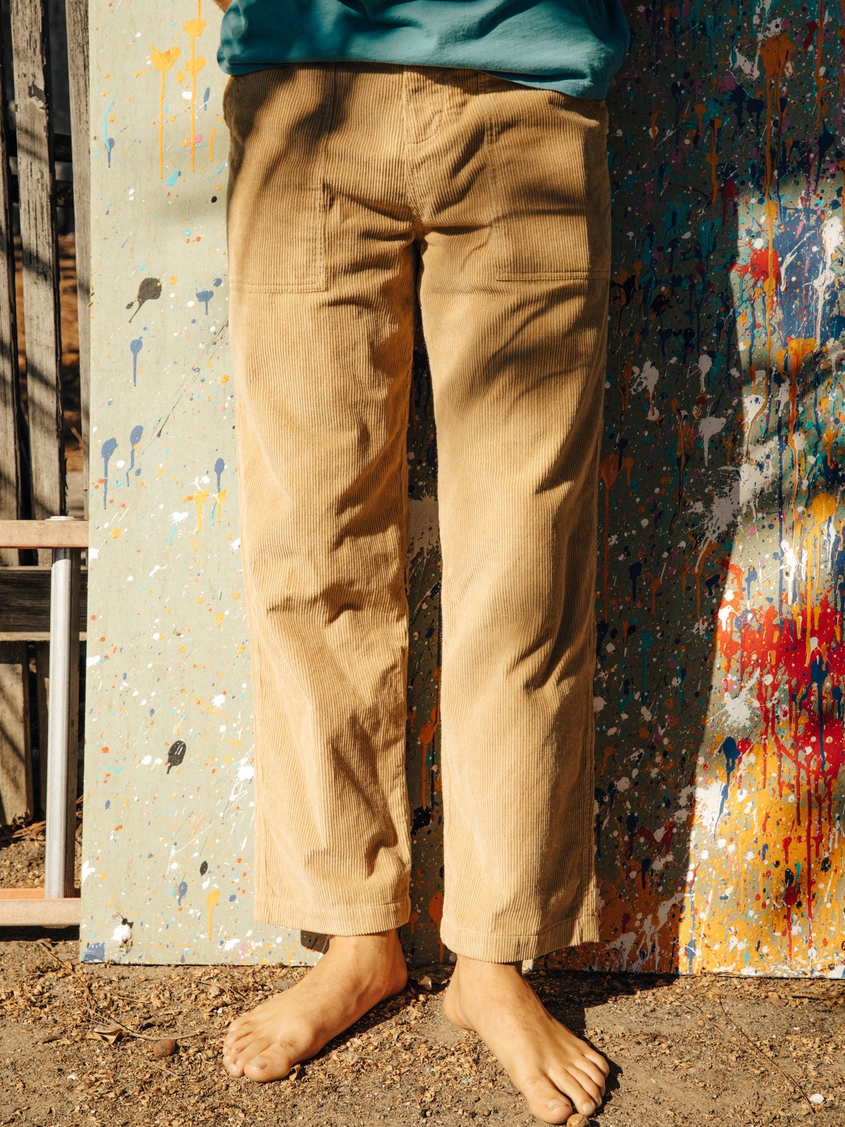 Black County Corduroy Pants | Peter Christian